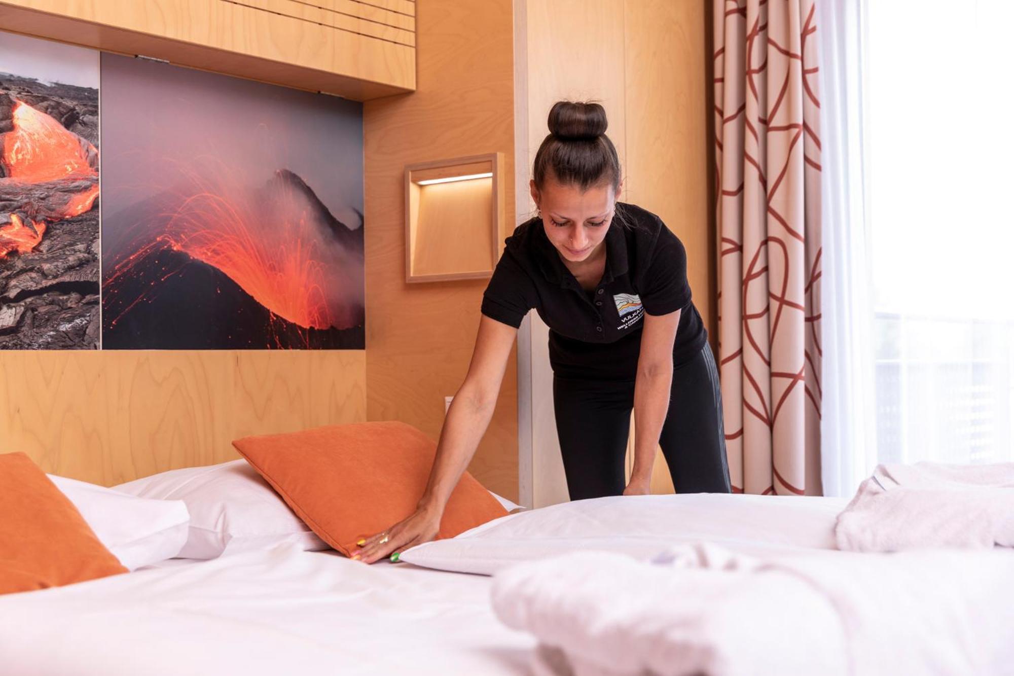 Vulkan Wellness Hotel & Camping Celldomolk Bagian luar foto